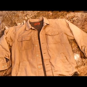 Roots Mens Khaki Coat